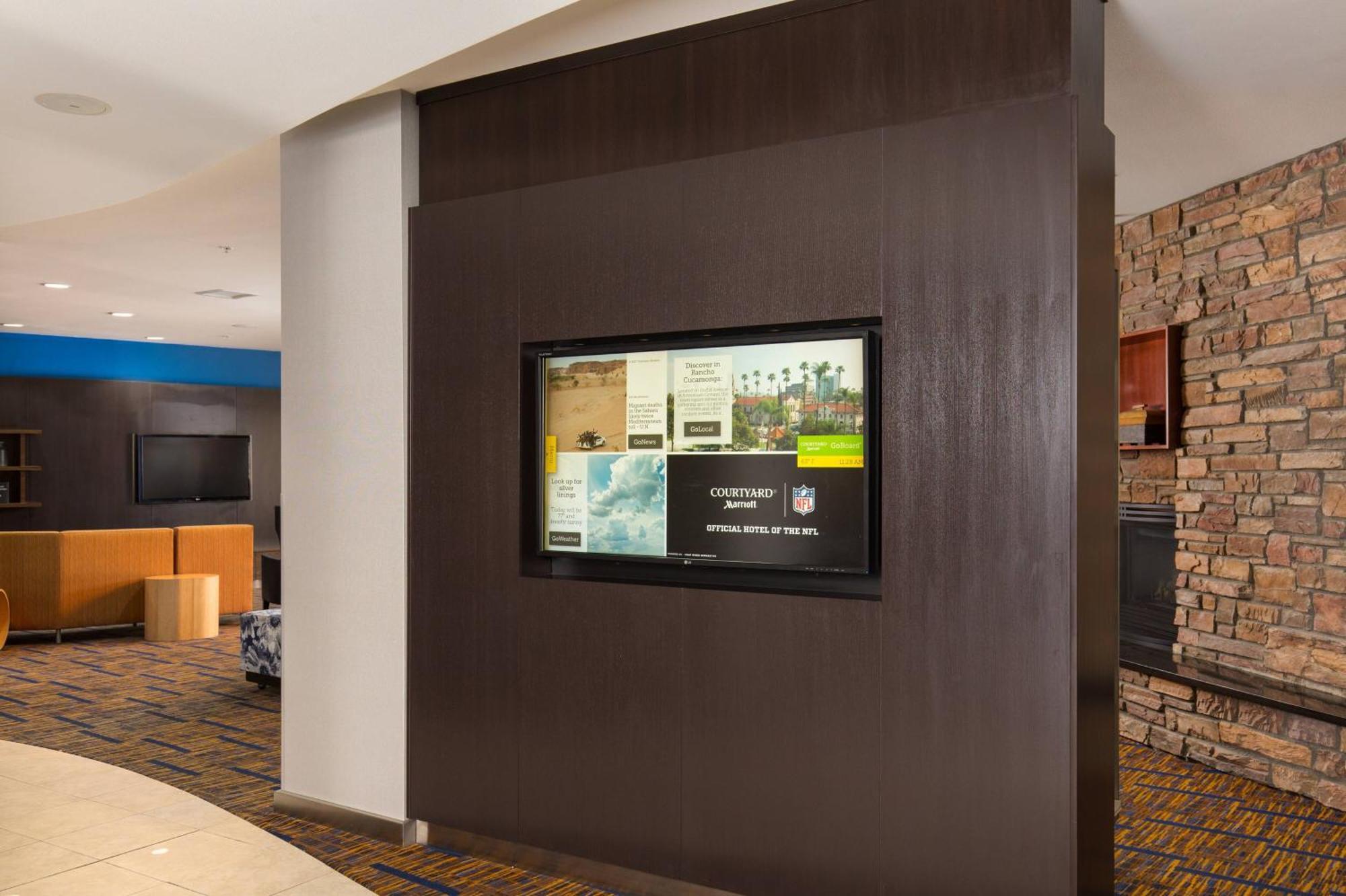 Courtyard By Marriott Ontario Rancho Cucamonga Hotel Eksteriør billede